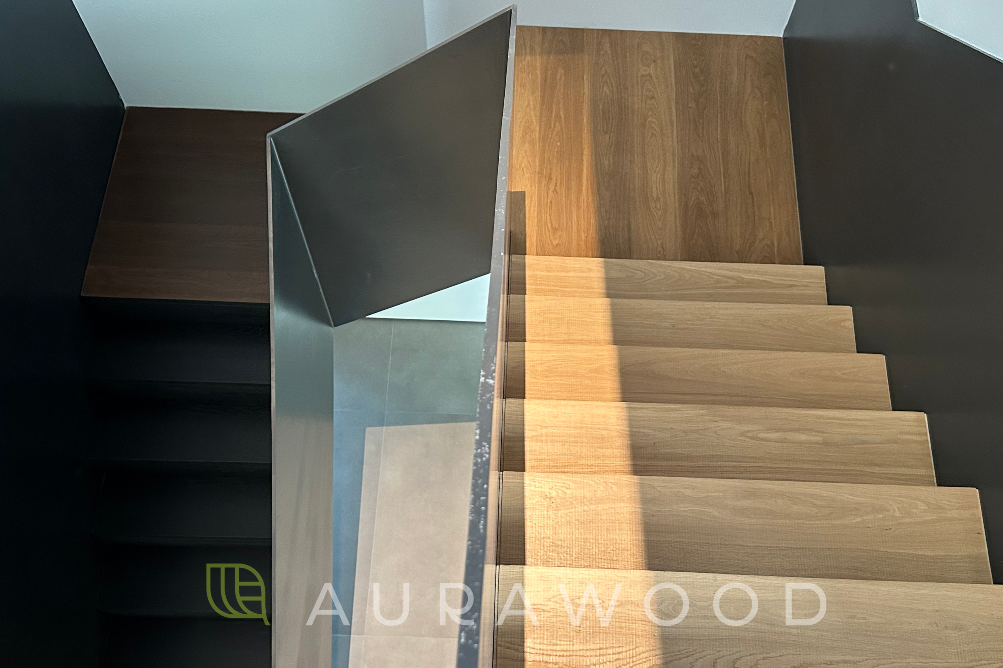 Cầu thang gỗ của Aura Wood