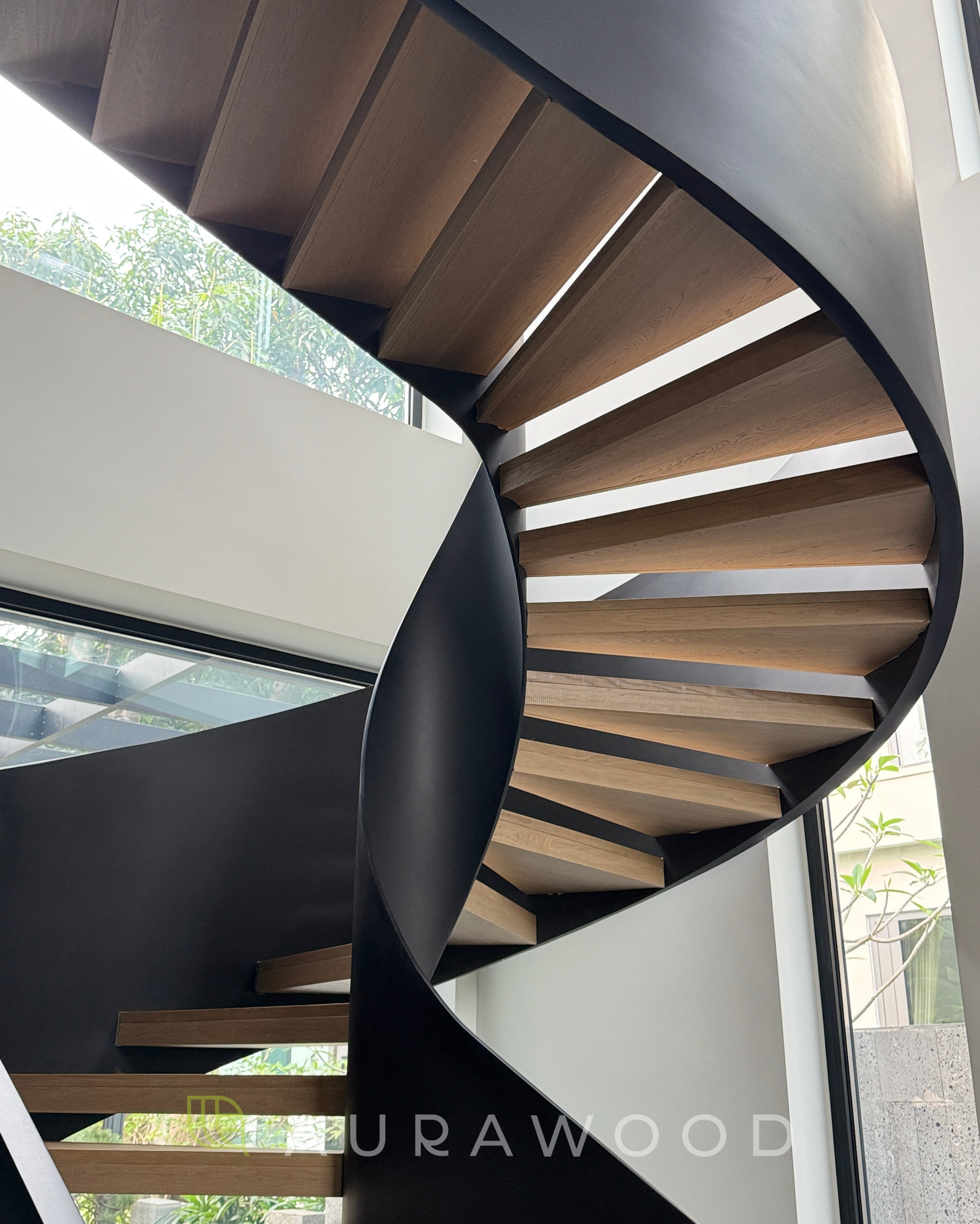 Cầu thang gỗ của Aura Wood